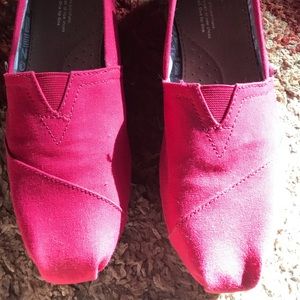 Tom’s shoes! Like new!